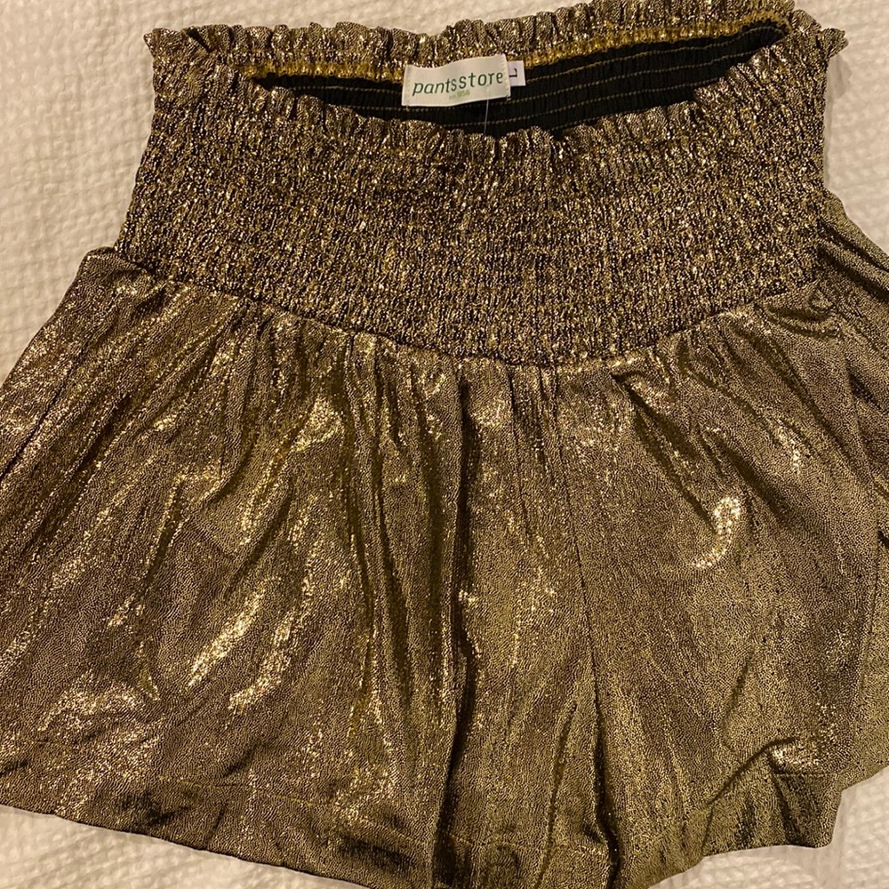 Pretty Follies Pants Store Gold